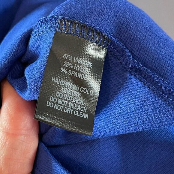 Lulus Going Steady Royal Blue Skater Dress SZ XS - Picture 12 of 13